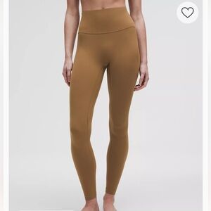 Lululemon Align 28” Leggings in Mustard (“Allspice”)